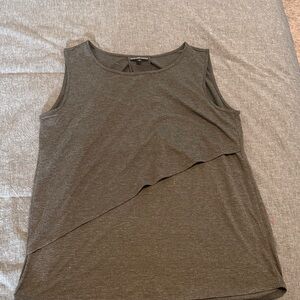 Nursing Queen Charcoal Nursing Tank Top